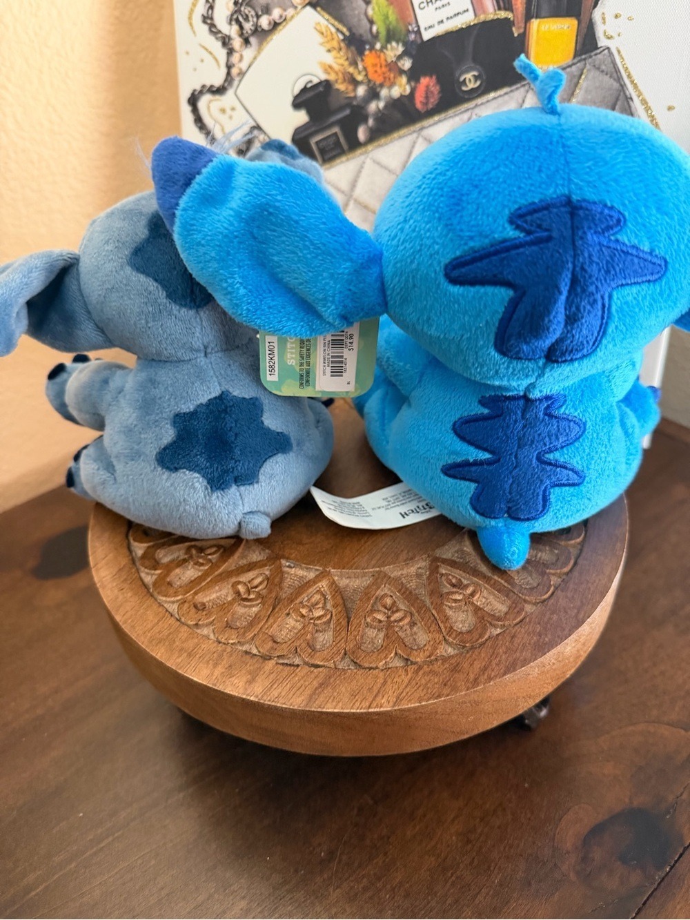 Disney Stitch Plush Toy- Set of 2 (watermelon stitch NWT) - Picture 2 of 3
